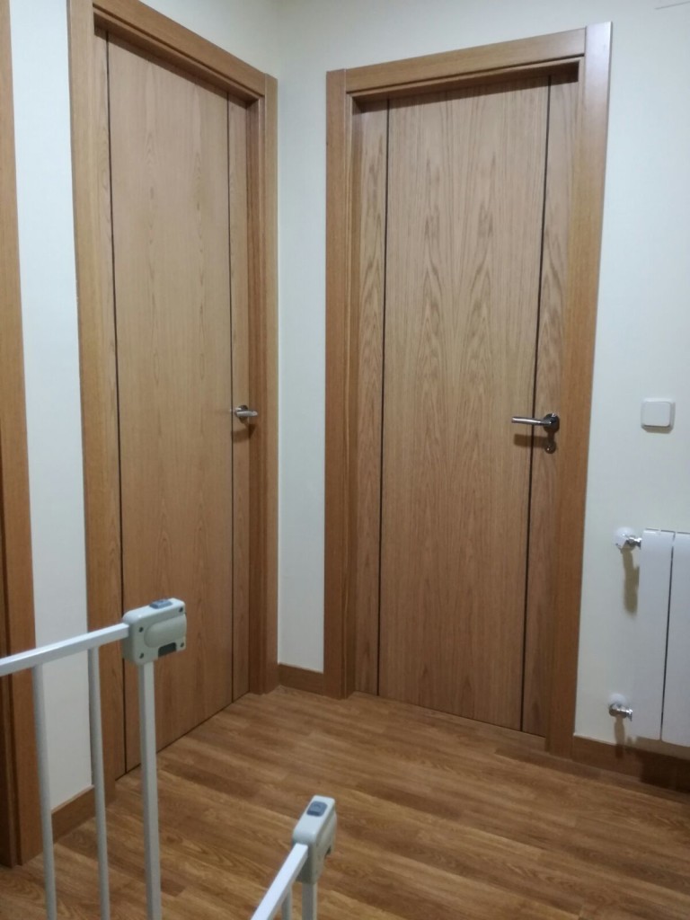 Puertas interiores nuevas viviendas